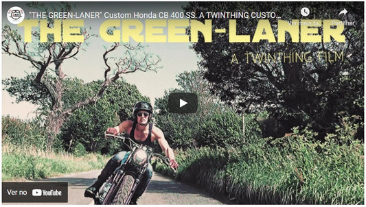 Filme super divertido com uma Honda CB 400 Customizada